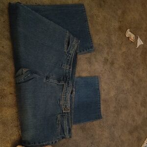 Classic Blue Denim Jeans Khazana Stretch Women's Plus Size 26W